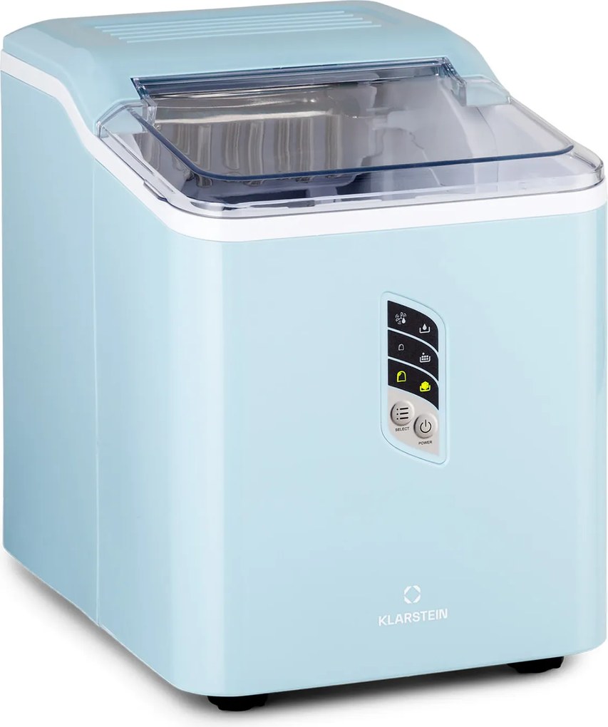 Klarstein Albaron 12kg/24h 0.6L Kostkarka do Lodu Pastelowy Błękit
