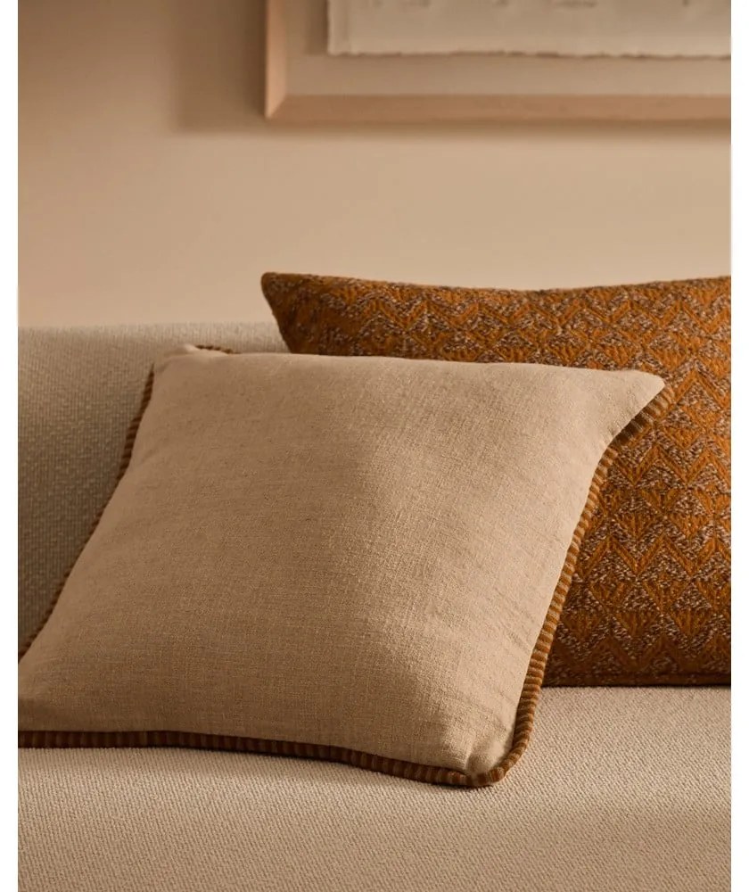 Poszewka na poduszkę z mieszanki lnu 45x45 cm Ardit – Kave Home