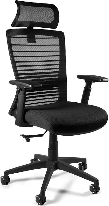 Ergonomiczne krzesło biurowe Exeter, zgodne z normą BHP
