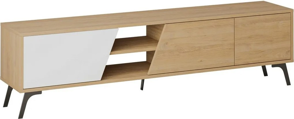 Stolik pod telewizor Fiona White and Oak