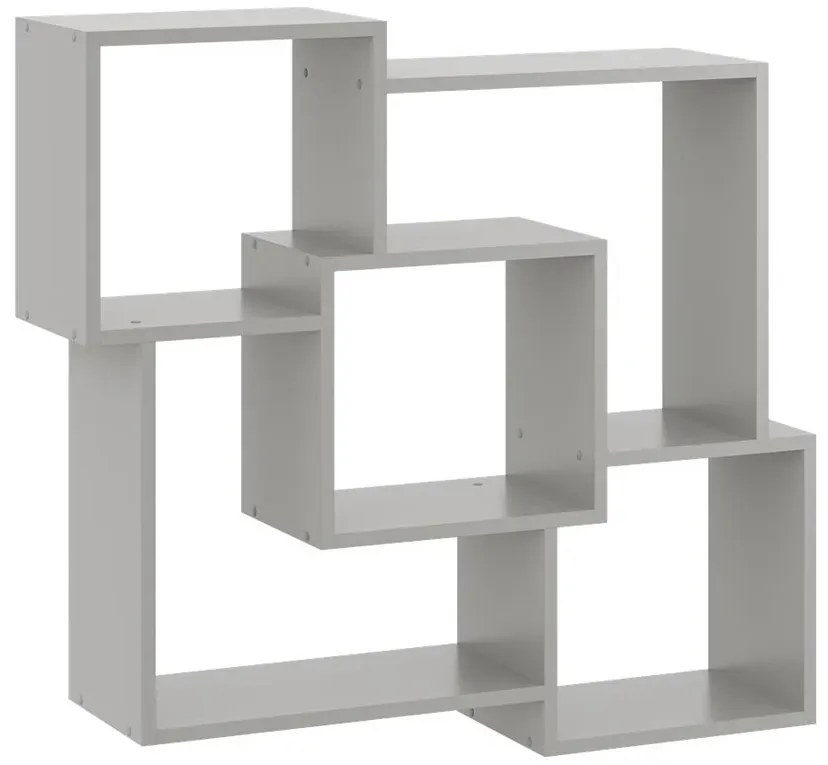 Szara minimalistyczna półka ścienna - Erick