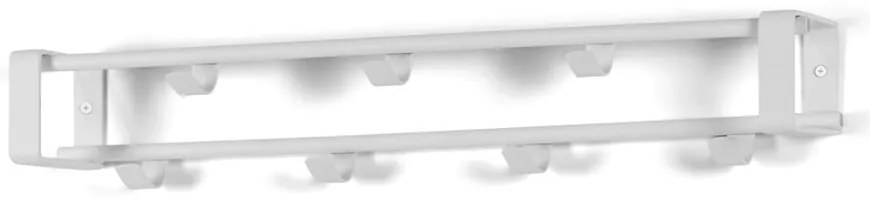 Biały metalowy wieszak ścienny 60 cm Rex – Spinder Design