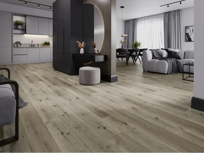 Mexen Bevil Oaks panele winylowe 1240 x 182 mm SPC 6,5 mm, podkład IXPE 1,5 mm, 4 V-Fuga, Dąb - F1036-1240-182-505-4V1-01