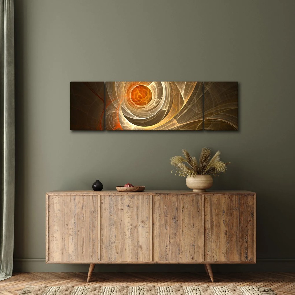 Obraz abstrakcji (170x50 cm)