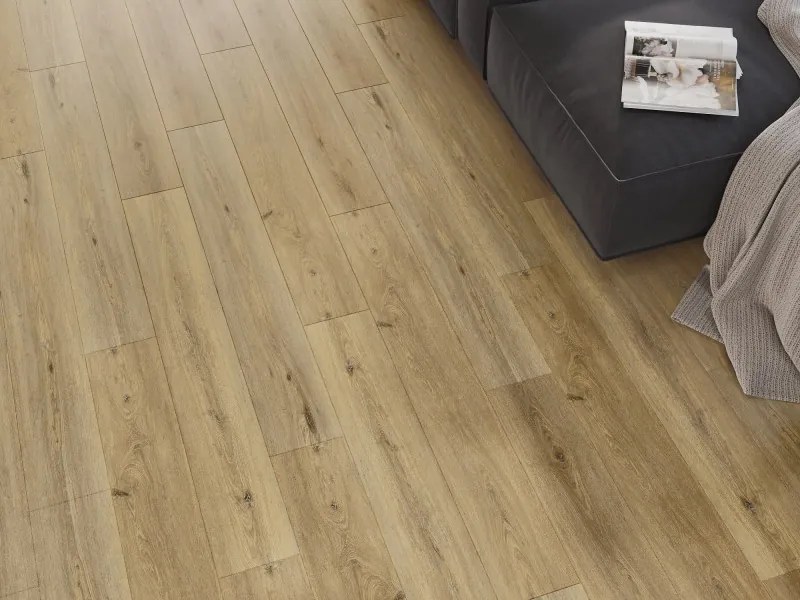Mexen Sanford próbka paneli winylowych SPC 6,5 mm, podkład IXPE 1,5 mm, 4 V-Fuga, Dąb - F1059-S
