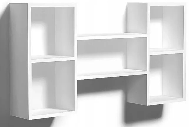 Biała wisząca półka dziecięca A1-G66