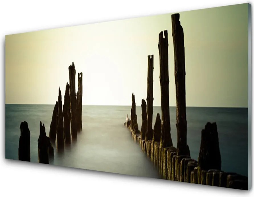 Panel Szklany Lśniąca Tafla Oceanu