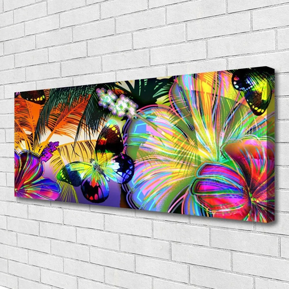 Obraz canvas Słoneczny Prześwit w Lesie