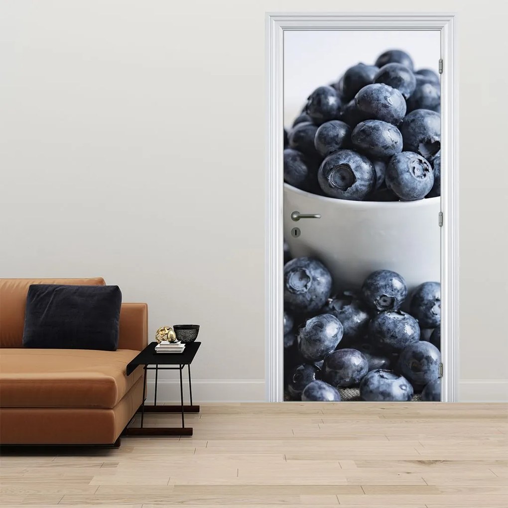 Fototapeta na drzwi - Jagody (95x205cm)