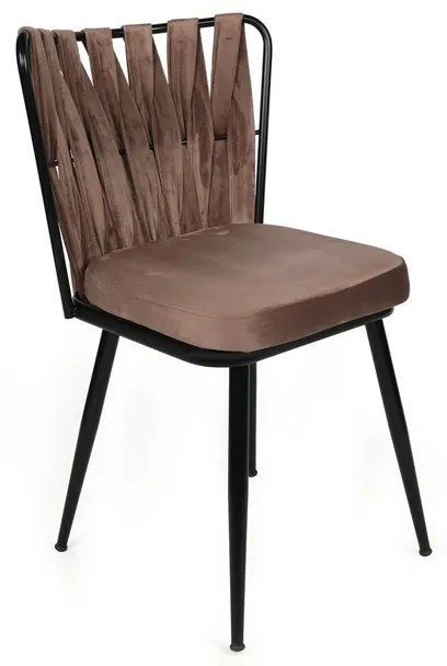 Zestaw krzeseł do jadalni Kusakli Light Brown, 4szt., 4 szt.