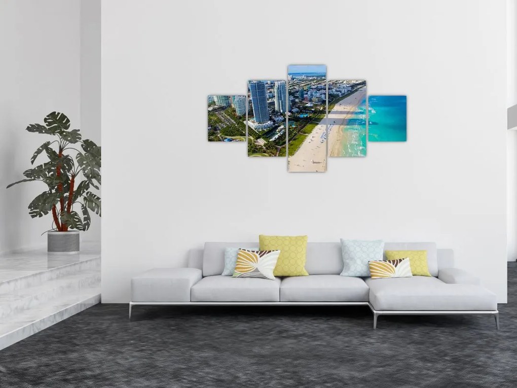 Obraz- Miami, Floryda (125x70 cm)