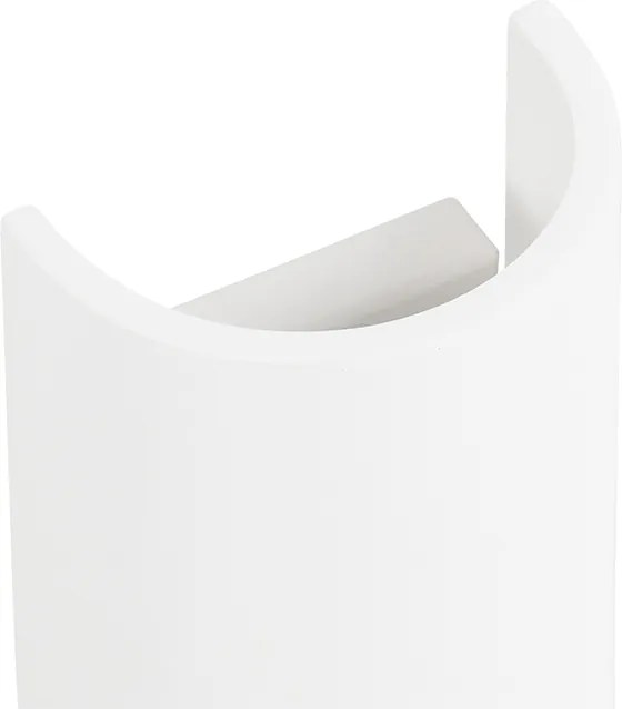 Inteligentna lampa ścienna biała okrągła z Wifi G9 - Colja Novo