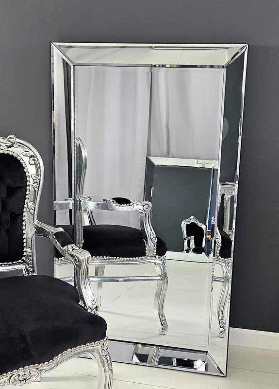 Lustro w lustrzanej ramie, prostokątne , 75x130cm