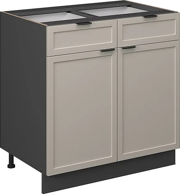 Szafka dolna do kuchni greybeige 80x51.6x82 fame-line