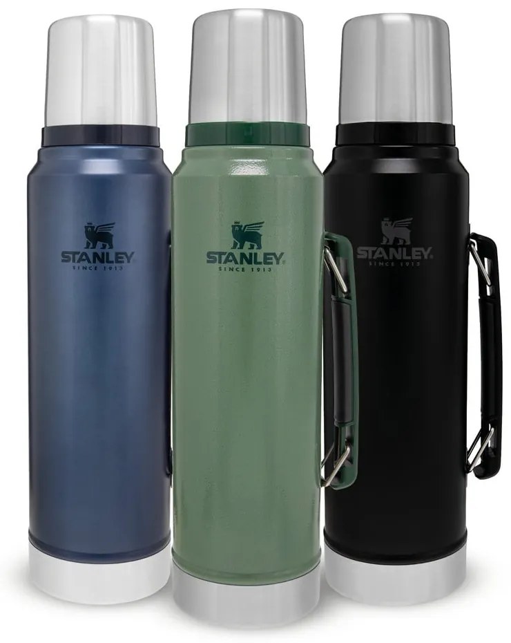 Zielony termos z kubkiem 1 l – Stanley