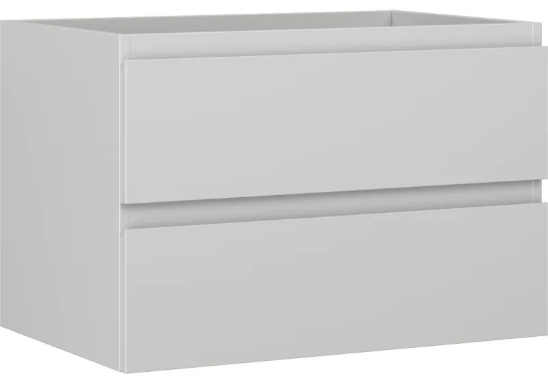 Mexen Orio szafka łazienkowa podumywalkowa 70 cm, 2 szuflady, szara mat  - 91A10-07047-2-BFF62