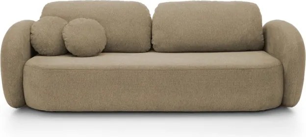 Sofa OLIO z funkcja spania i pojemnikiem CAPPUCINO ARAGON 14