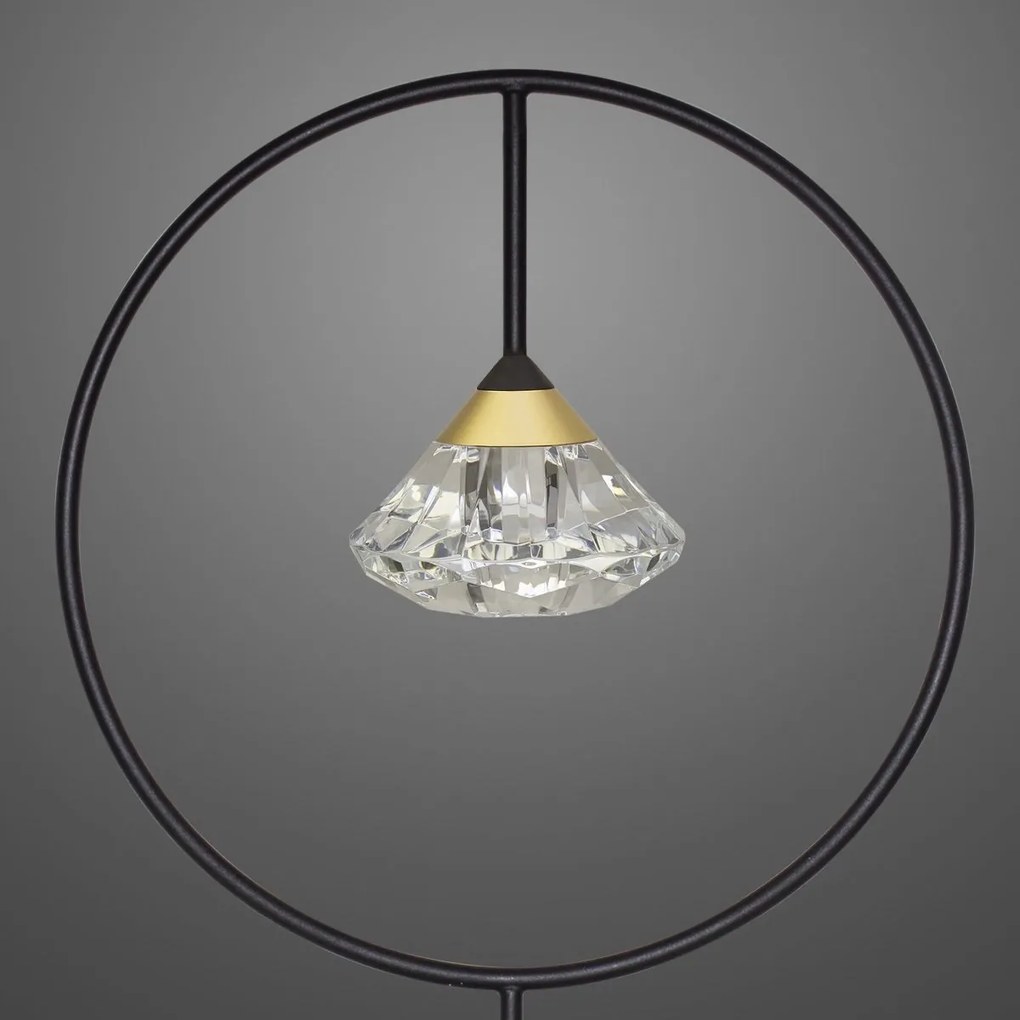Lampa stołowa z akrylowym diamentem Tiffany 1