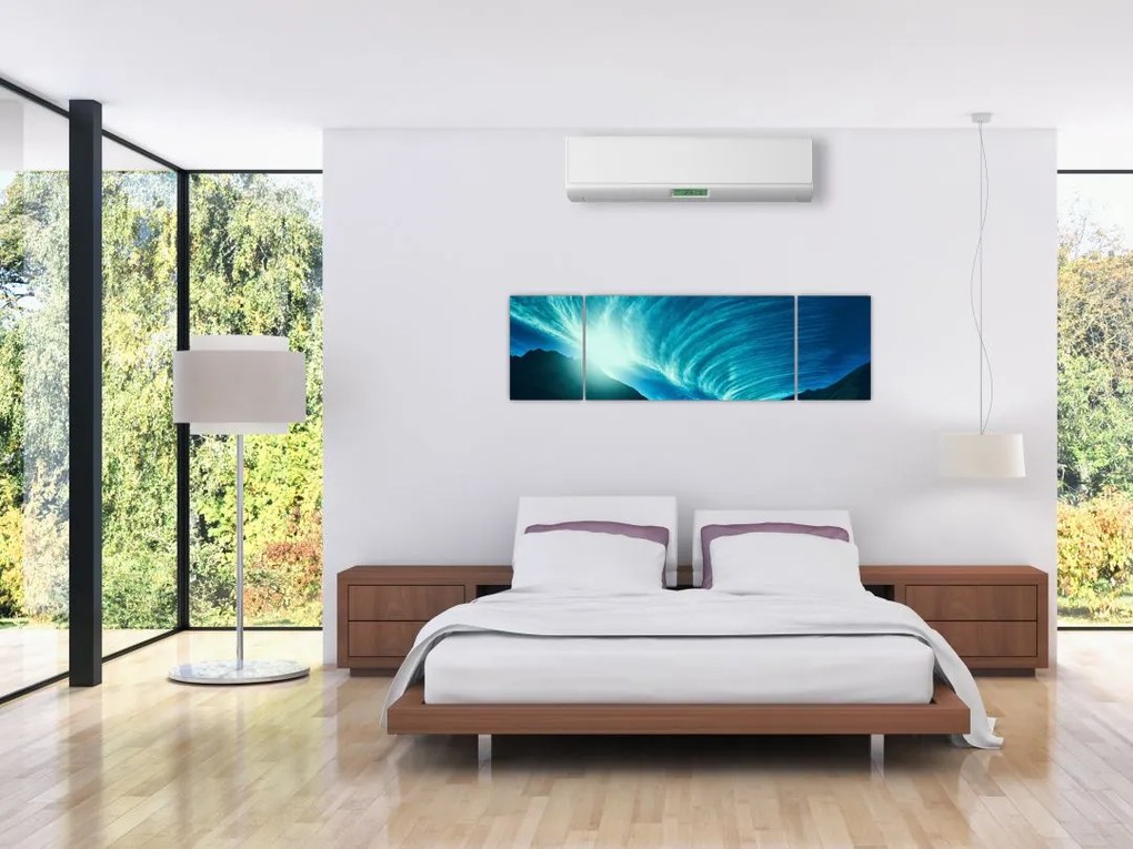 Obraz - Fala z chmur (170x50 cm)