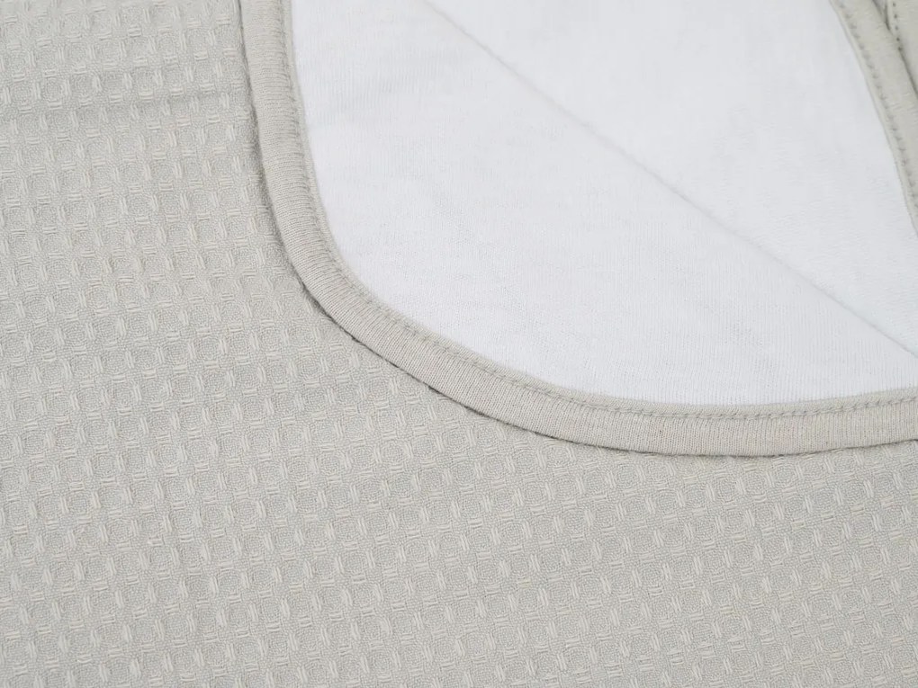 Dziecięcy kocyk bawełniany do łóżeczka DREAMLINE 75x100 cm Kolor: Jasnoszary