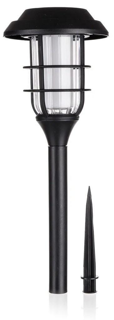 Happy Green Lampa solarna 11,8 x 42,7 cm, czarny