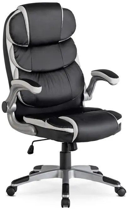 Czarny fotel obrotowy  P8-G53