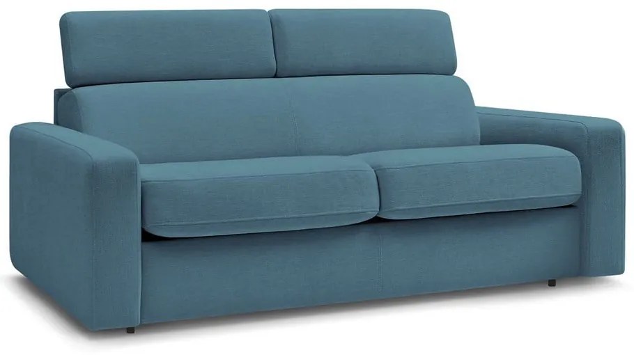 Niebieska rozkładana sofa 215 cm Monaco – Bobochic Paris