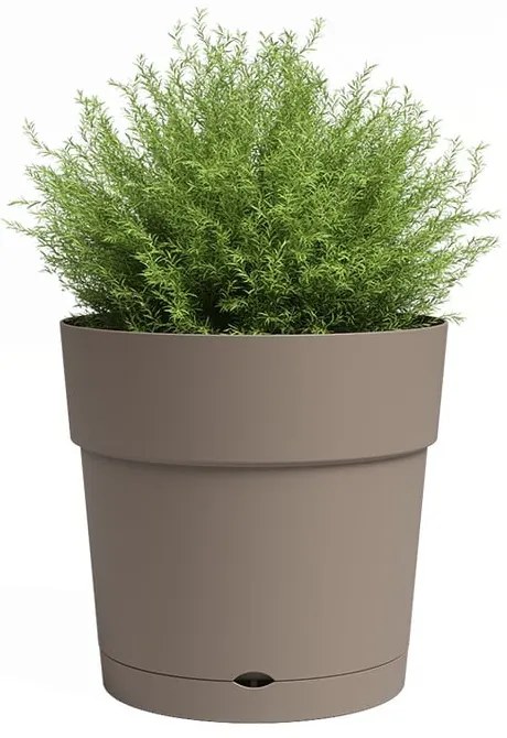 Doniczka z plastiku z recyklingu ø 30 cm Capri – Artevasi