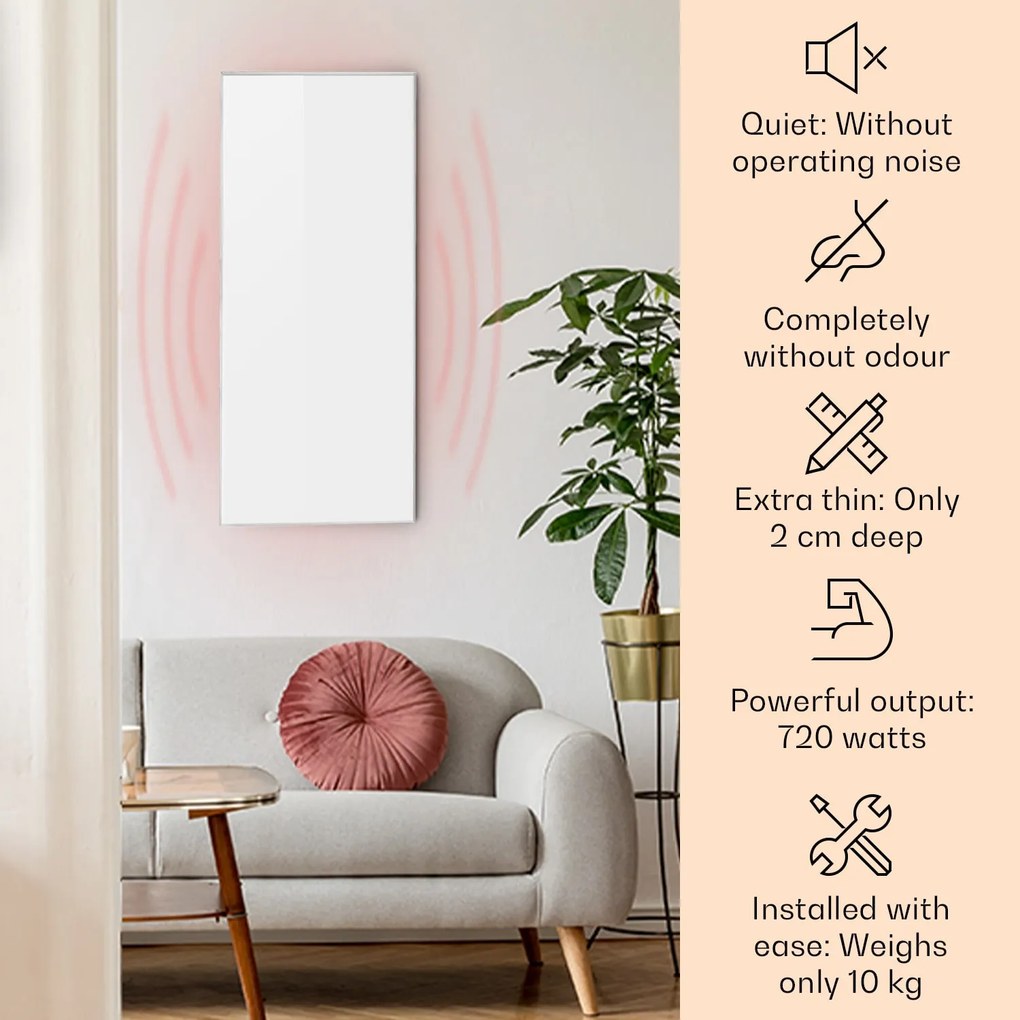 Klarstein Wonderwall Air 72 Panel grzewczy na podczerwień