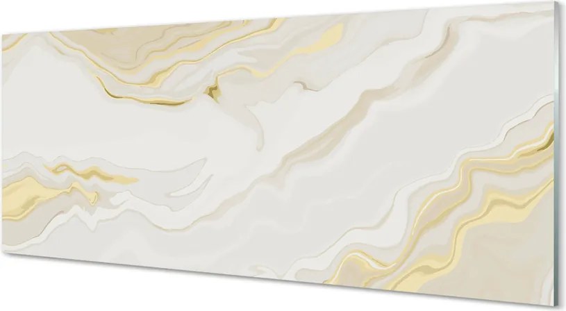 Szkło do Kuchni na Ścianę Marmurowe Odcienie i Plamy