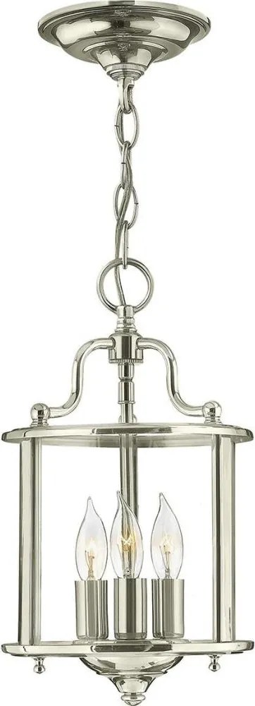 Hinkley HK-GENTRY-P-S-PN - Żyrandol na łańcuchu GENTRY 3xE14/60W/230V błyszczący chrom