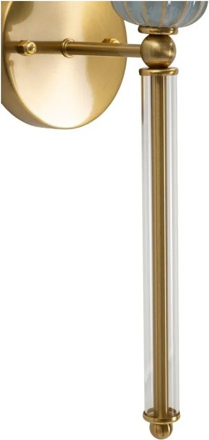 Kinkiet w biało-złotym kolorze Warsaw – Mauro Ferretti