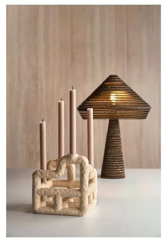 Czarna lampa stołowa (wysokość 54 cm) Alk – Villa Collection