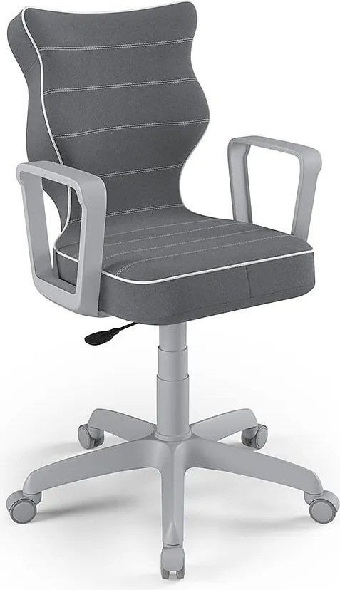 Ergonomiczne krzesło dla młodzieży Norm Grey rozmiar 5 (146-176,5 cm)