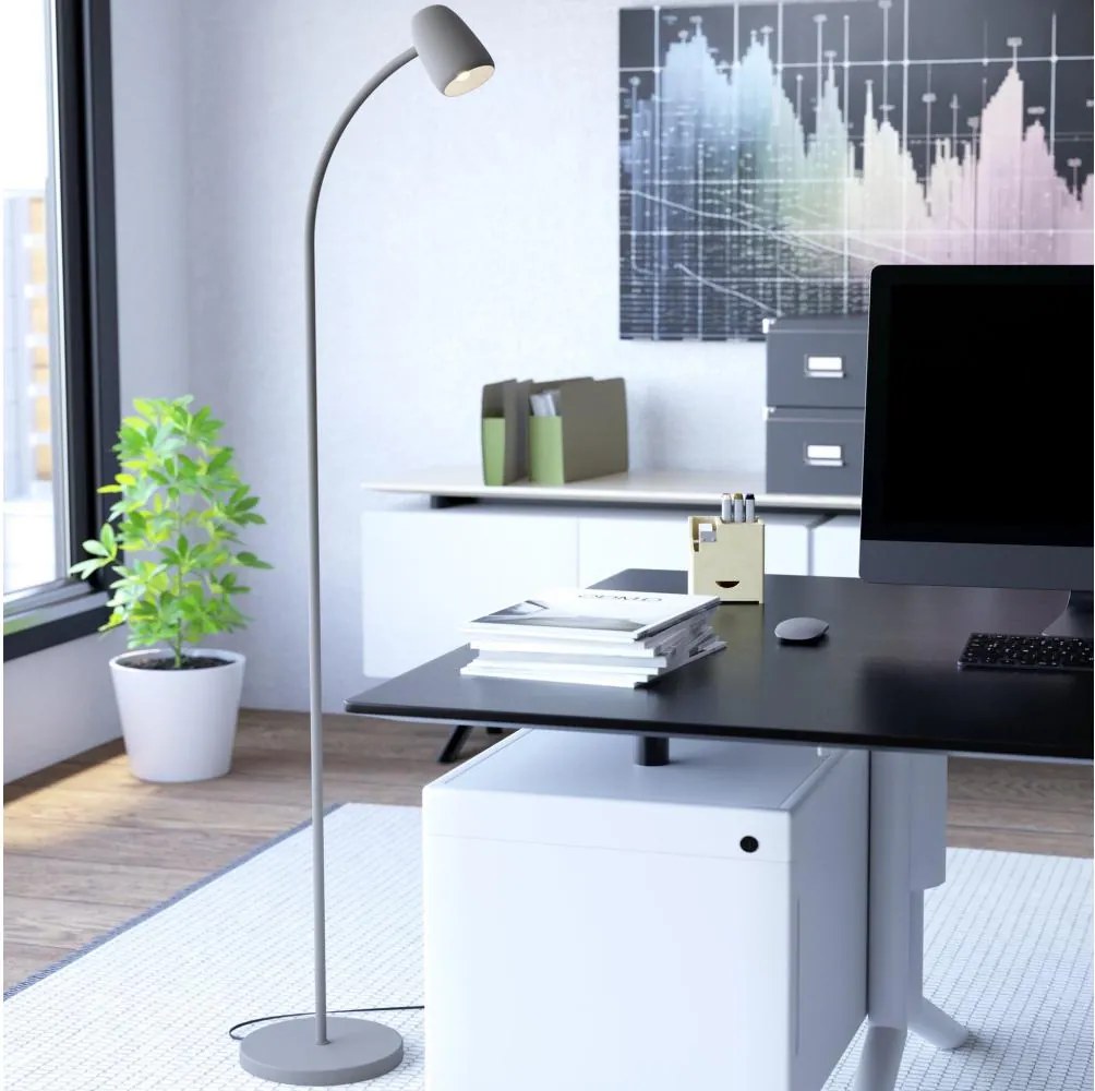 Eglo 902171 - Lampa stojąca CARLO 1xE14/18W/230V kremowa