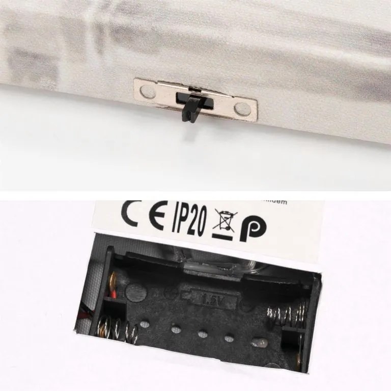 Podświetlany obraz Święty Mikołaj 40LED, 30 x 40 cm