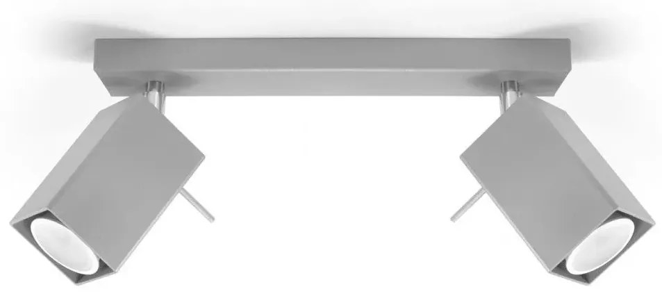 Szary loftowy plafon LED - E787 A1-K66
