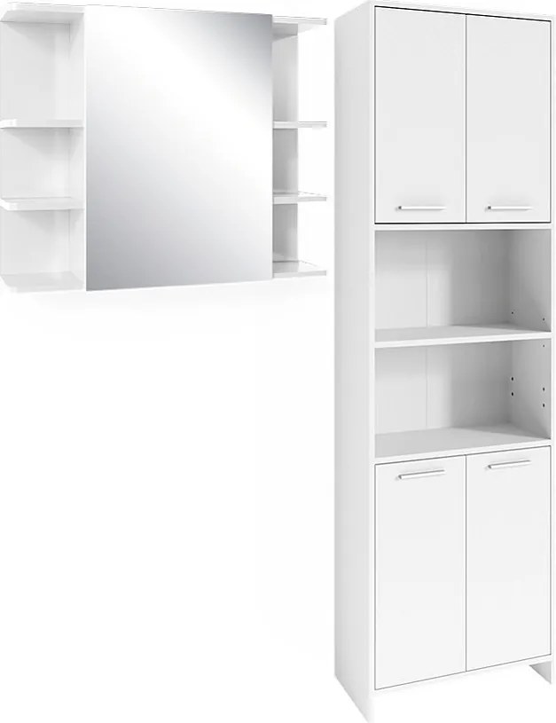 Zestaw mebli łazienkowych biały 60x33x60 maris