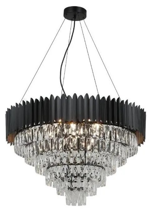 Brilagi - Żyrandol na lince CARLOS 11xE14/40W/230V śr. 80 cm