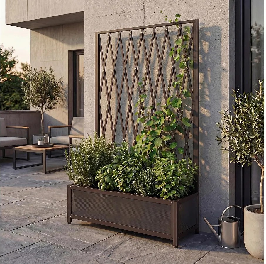 Krata ogrodzeniowa MCW-G21,  brązowa