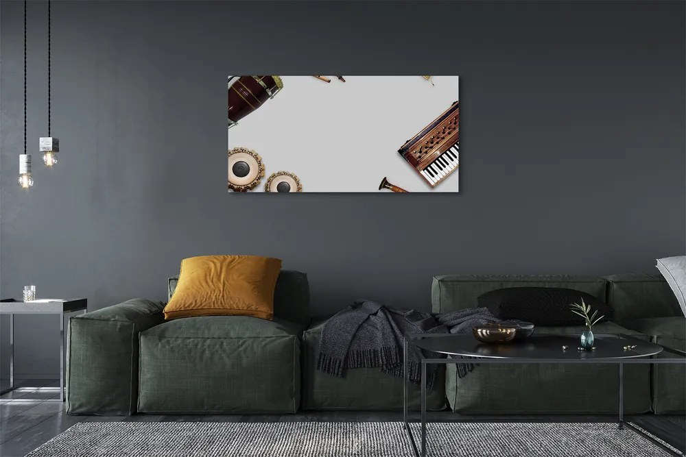 Obraz na płótnie Orkiestra Muzycznych Kształtów