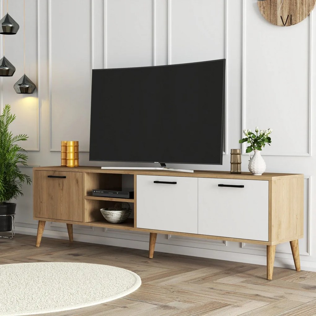 Stolik pod telewizor Exxen White