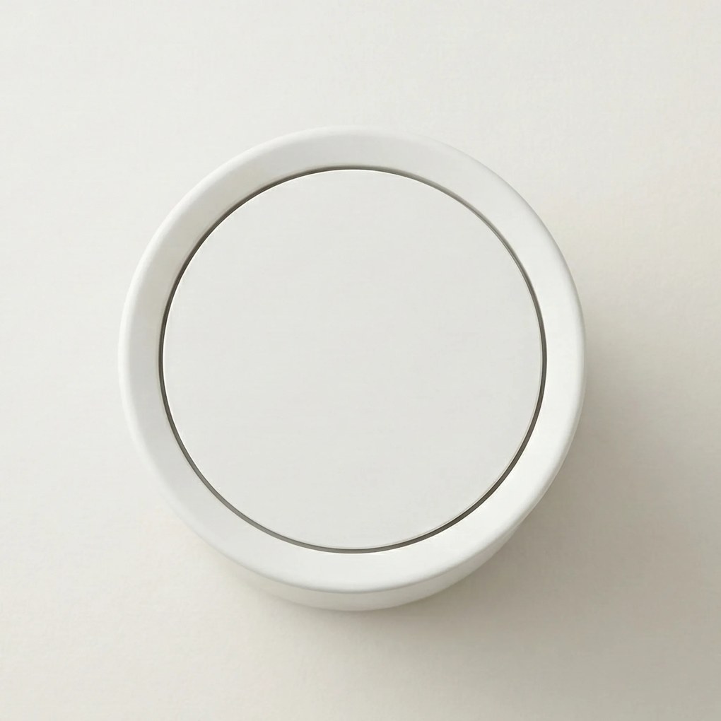 Łazienkowy kosz na śmieci RUND, 6 l