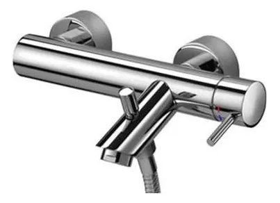 Paffoni - Bateria wannowa LIGHT chrom błyszczący