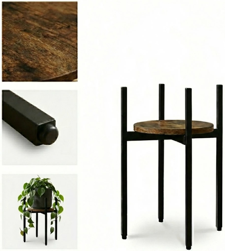 Stojak na kwiaty LUM, Ø 32 x 41 cm