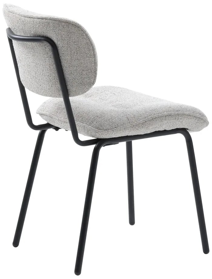 Jasnoszare krzesło Buffalo – Unique Furniture