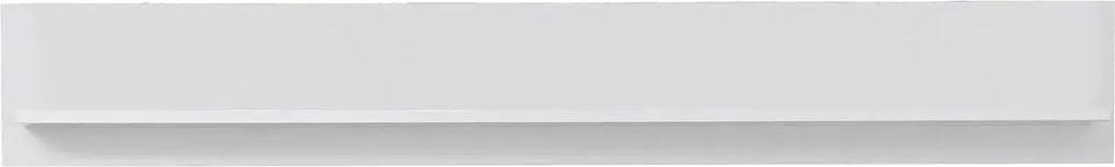 Biała minimalistyczna półka ścienna E5-B46