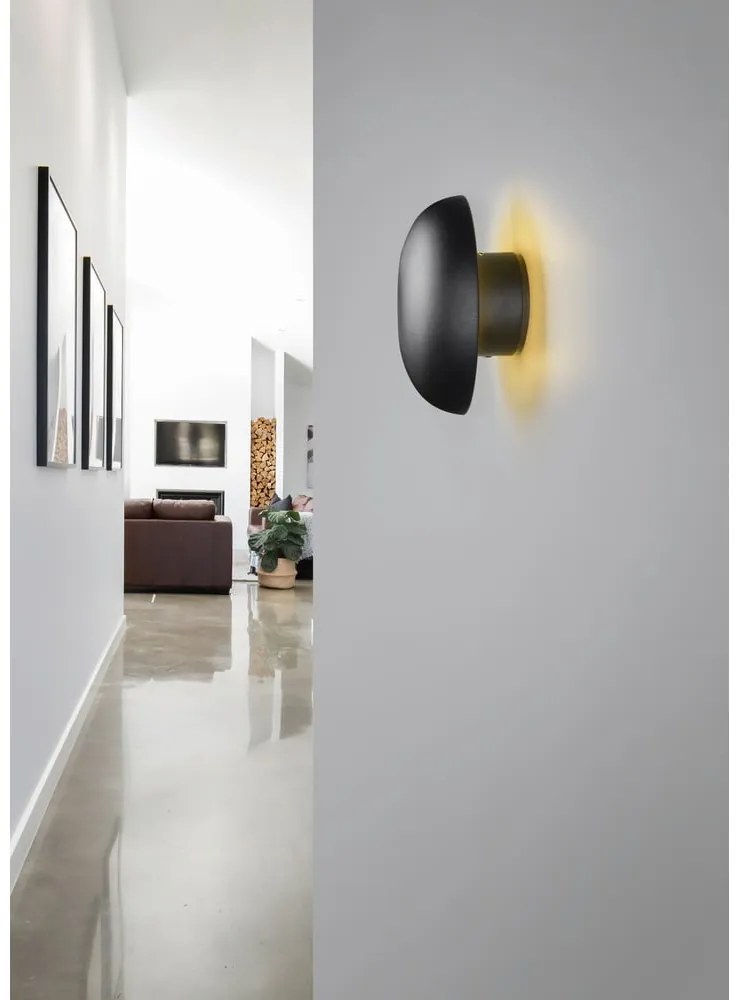 Kinkiet LED na USB w kolorze matowej czerni Davey – Reality