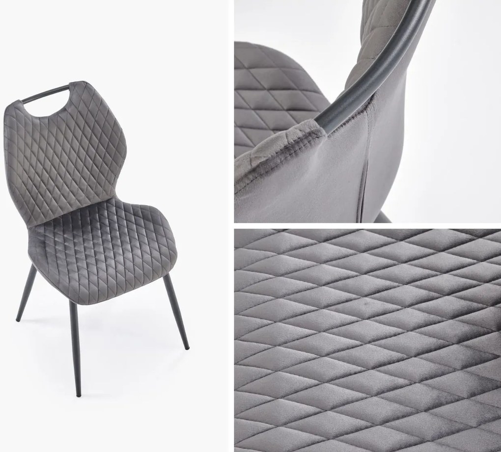 Krzesło z rączką do przenoszenia K569 Halmar