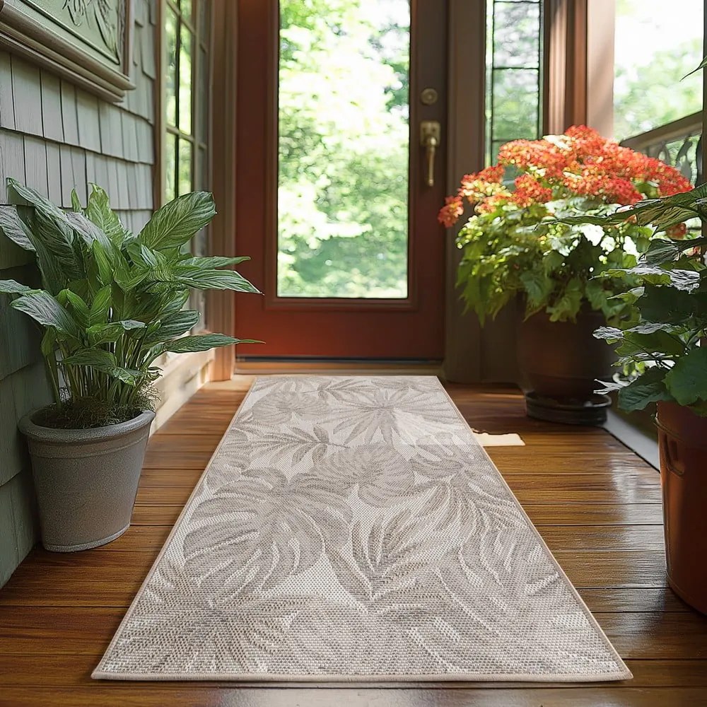 Beżowy chodnik odpowiedni na zewnątrz 80x250 cm Desert 1302 – Ayyildiz Carpets